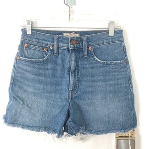 Madewell High-Rise Denim Short